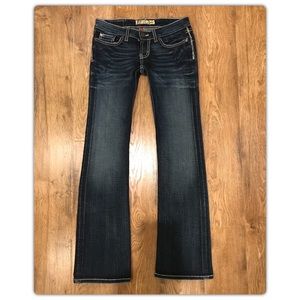 SOLD   BKE Stella Boot Jeans 25 x 31.5”